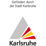 Logo zur Förderung durch die Stadt Karlsruhe